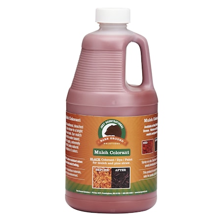 Just Scentsational Red Bark Mulch Colorant Half Gallon By Bare Ground MC-64R
